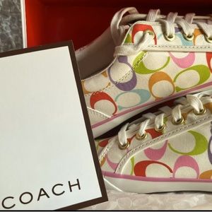 Multicolored Coach Barret Sneakers
